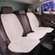 Накидка на задні сидіння Алькантара Maybach Додаткова вентиляція Бежеві 1 шт 96503 фото