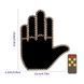 Підсвічування автомобільне LED-долоня рука на заднє скло для жестів (Gesture fan fak car Led) 73545 фото 4