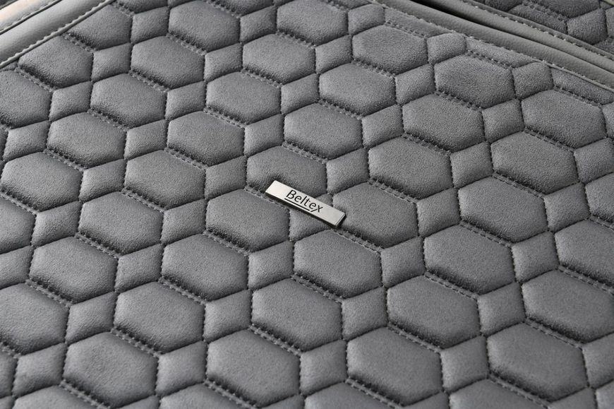 Накидки для сидінь Beltex Monte Carlo комплект Алькантара Сірі 40442 фото