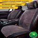 Накидки для передніх сидінь хутряні Mutton Premium Сірі 2 шт 39416 фото 2