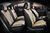 Авточохли для сидінь Алькантара Екошкіра Elegant Torino комплект Бежеві (700 124) 31814 фото