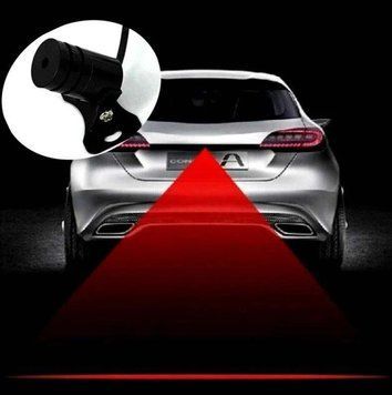 Лазерний проектор заднього ходу FOG - light /10 мм / 12 В / Червоний 1 шт 31994 фото