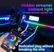 LED Підсвічування Салон неоновий RGB Ambient light 12V Bluetooth (Набір 18 в 1) 81277 фото 4
