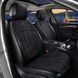 Накидки для передніх сидінь Алькантара Elegant ANCONA Коричневі Передні 2 шт (700 806) 80335 фото