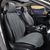 Накидки для передніх сидінь Алькантара Elegant ANCONA Grey Передні 2 шт (700 803) 80337 фото