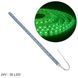 Лента диодная алюминий 24V - 50 см - 1А 36LED - в силиконе эффект сплошной ленты Зеленый свет (5630) 95071 фото
