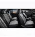 Авточохли накидки для сидінь 5D Алькантара Екокожа Elegant VERONA комплект Сірі (700 143) 39614 фото