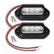 LED Підсвічування Номери універсальні Thoc Auto 12/24V 6 LED 2 шт Чорна (4382) 65782 фото 1