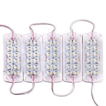 Світлодіодний модуль 12-24V 12 LED Біле світло 1 шт (AG-MZ-2835-12-24 W) 95131 фото